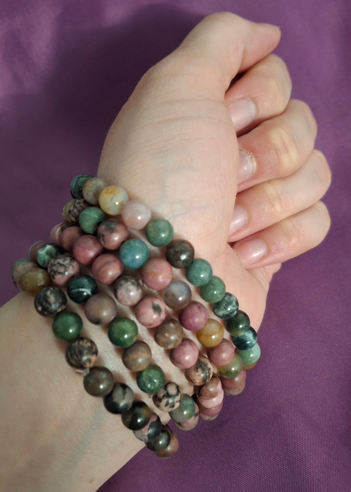 5pc Crystal Braclet Set