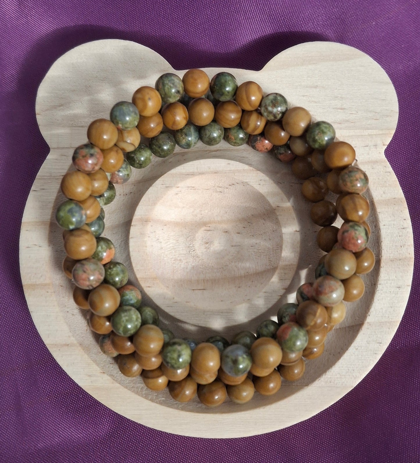 4pc Crystal Bracelet Set