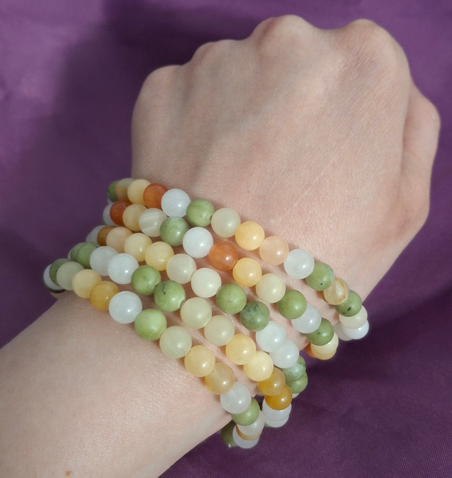 5pc Crystal Braclet Set