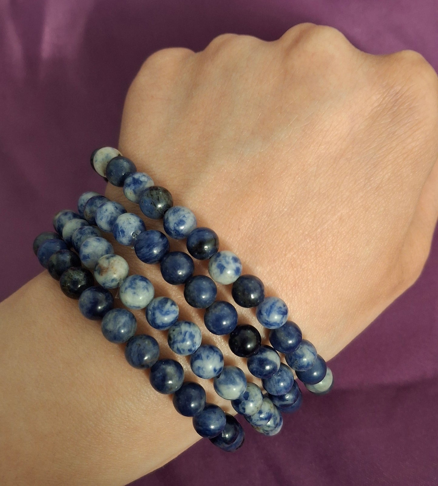 4pc Crystal Bracelet Set