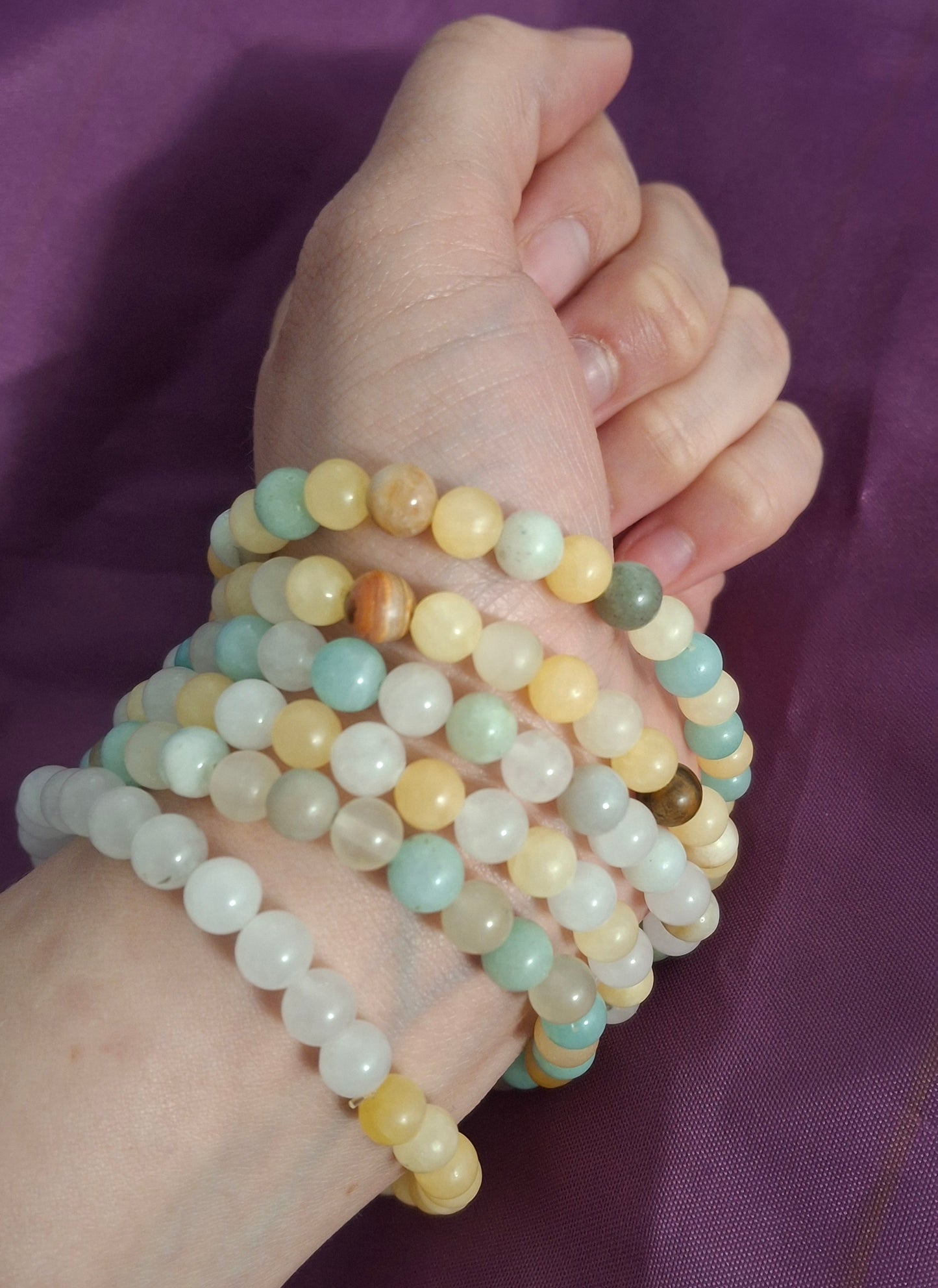 6pc Crystal Bracelet