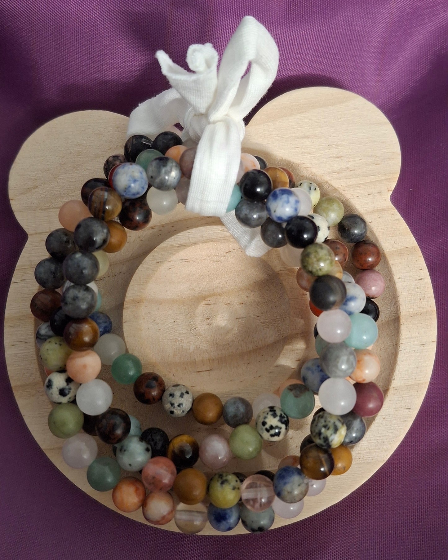 Handmade Natural Mixed Crystal Healing Bracelets