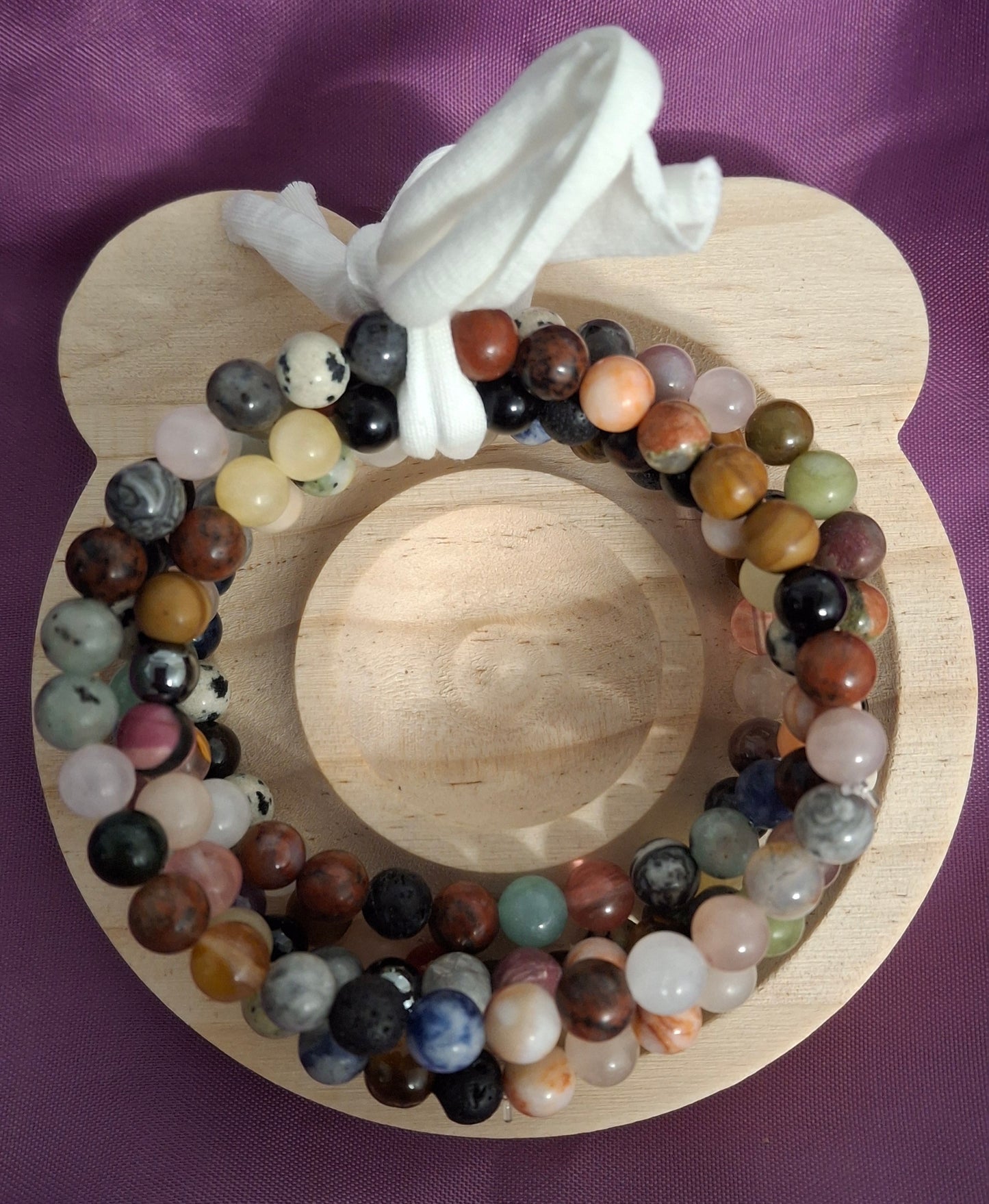 Handmade Natural Mixed Crystal Healing Bracelets