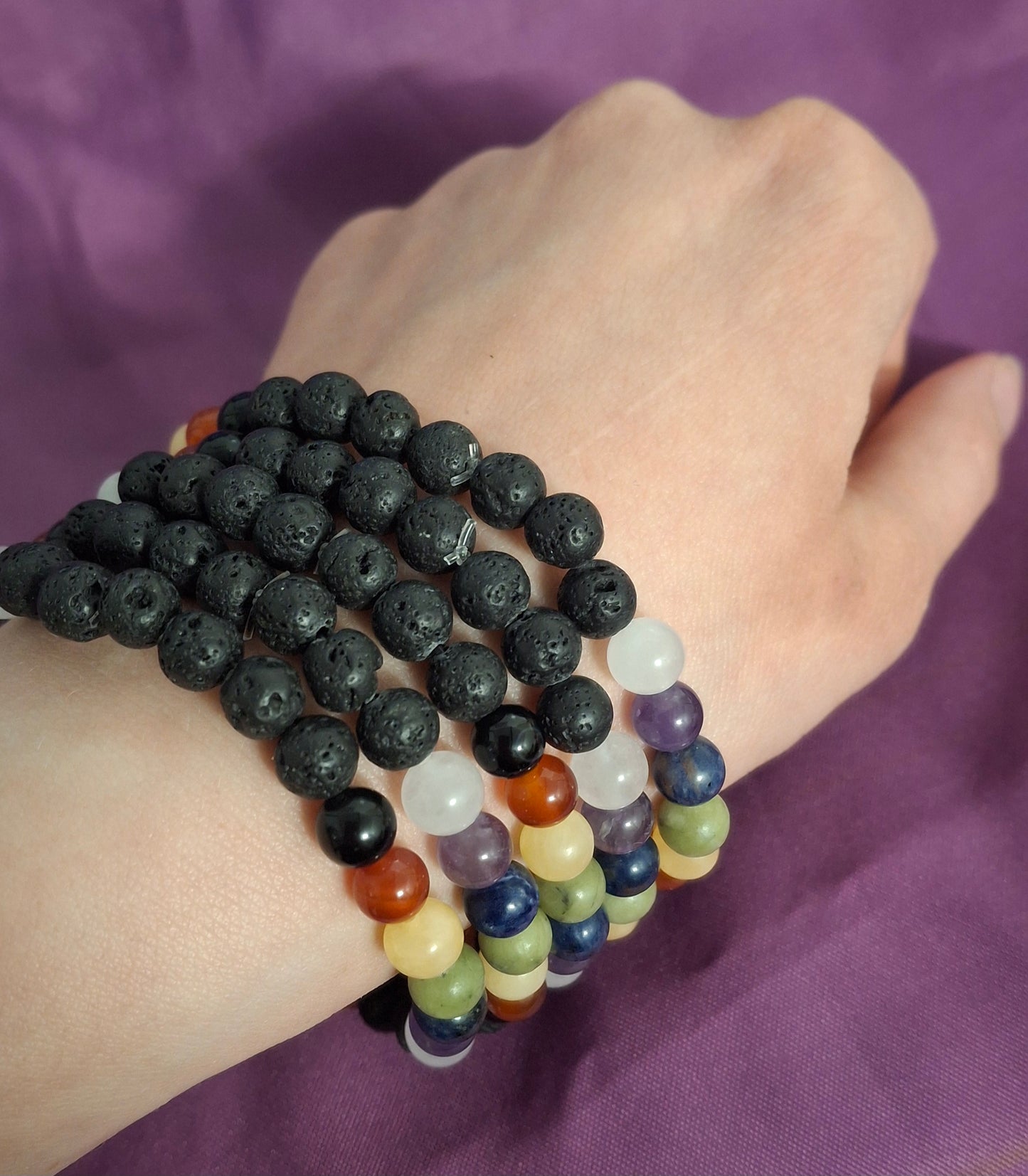 5pc Crystal Braclet Set
