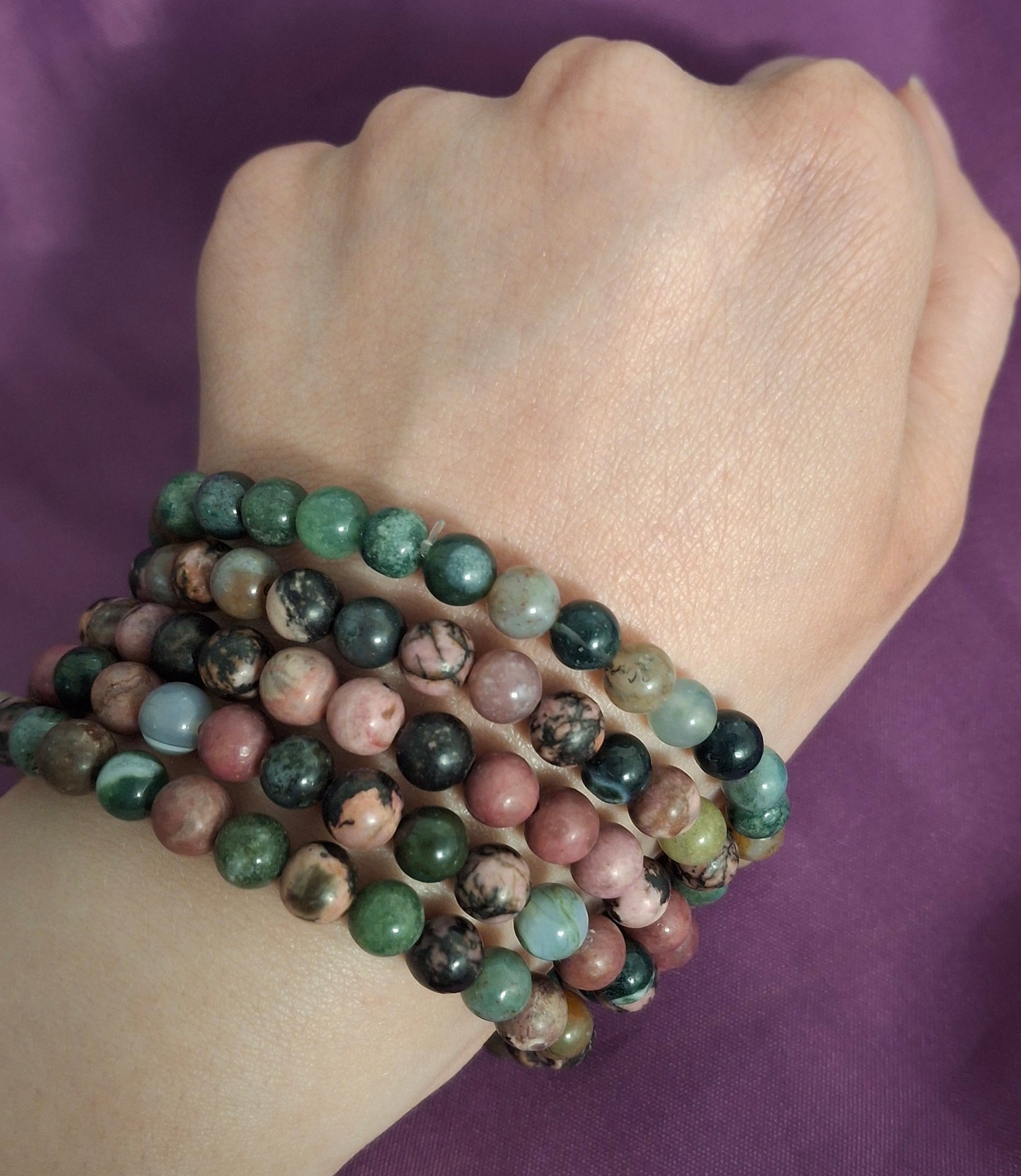 5pc Crystal Braclet Set