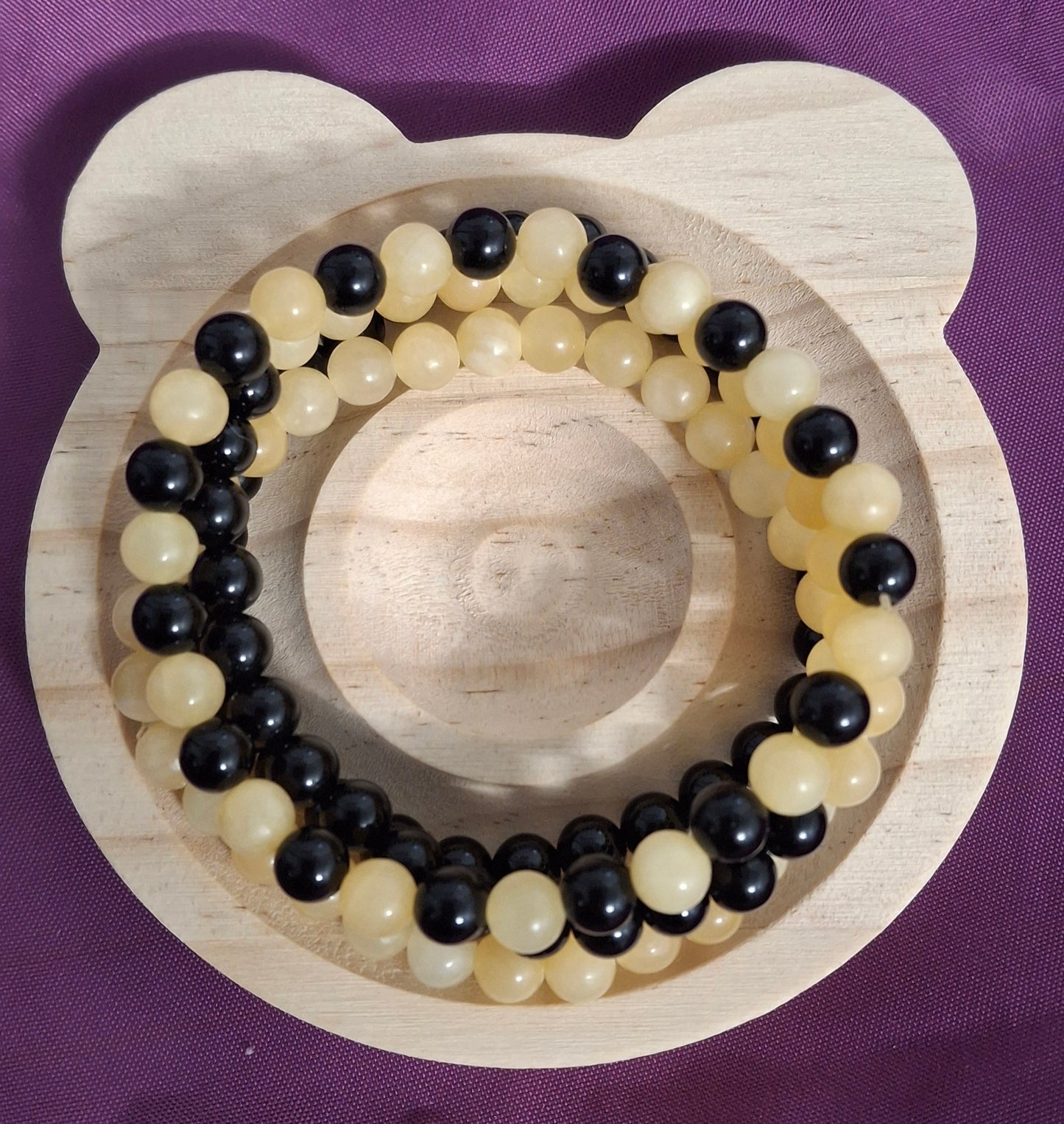 4pc Crystal Bracelet Set
