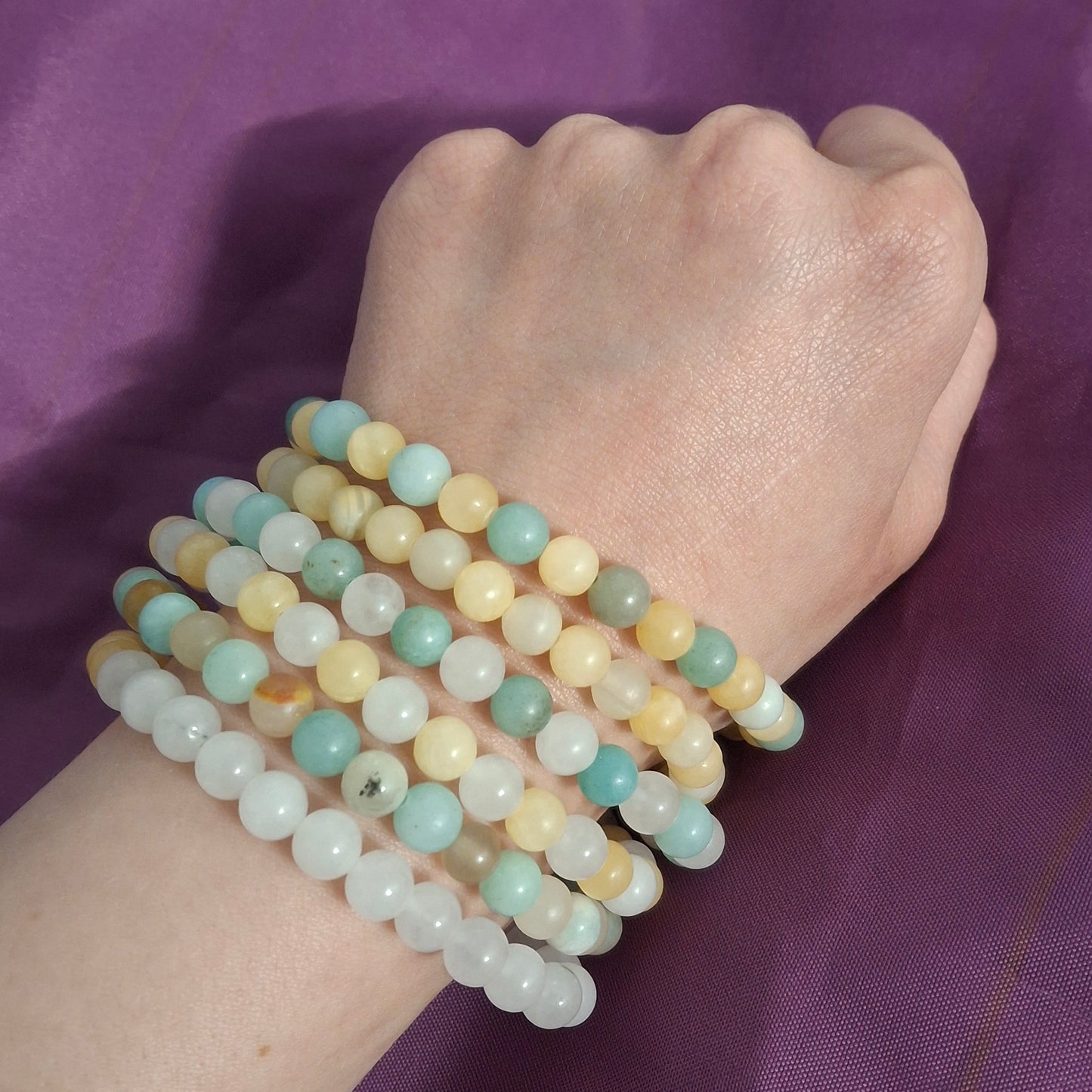 6pc Crystal Bracelet