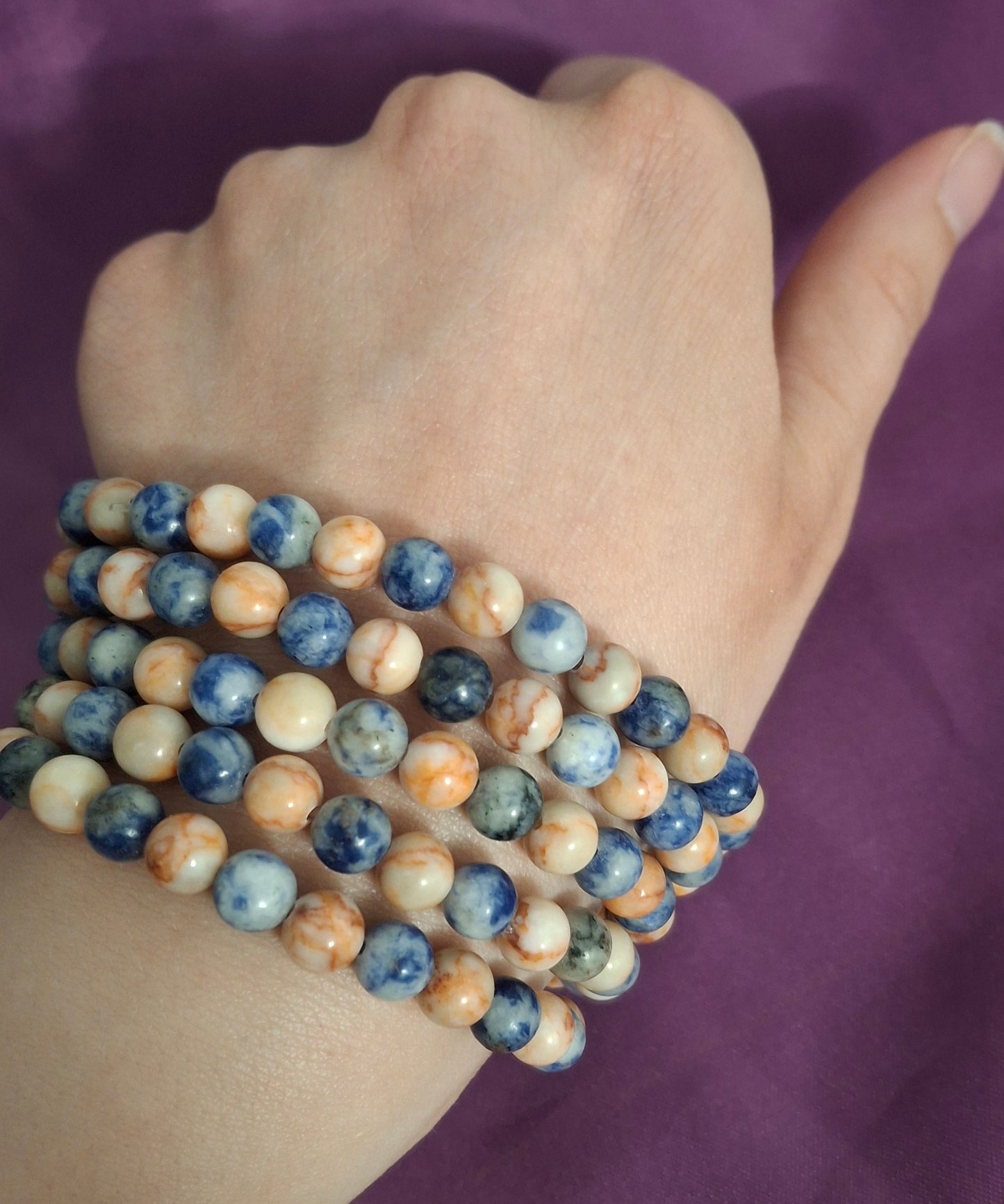 5pc Crystal Braclet Set