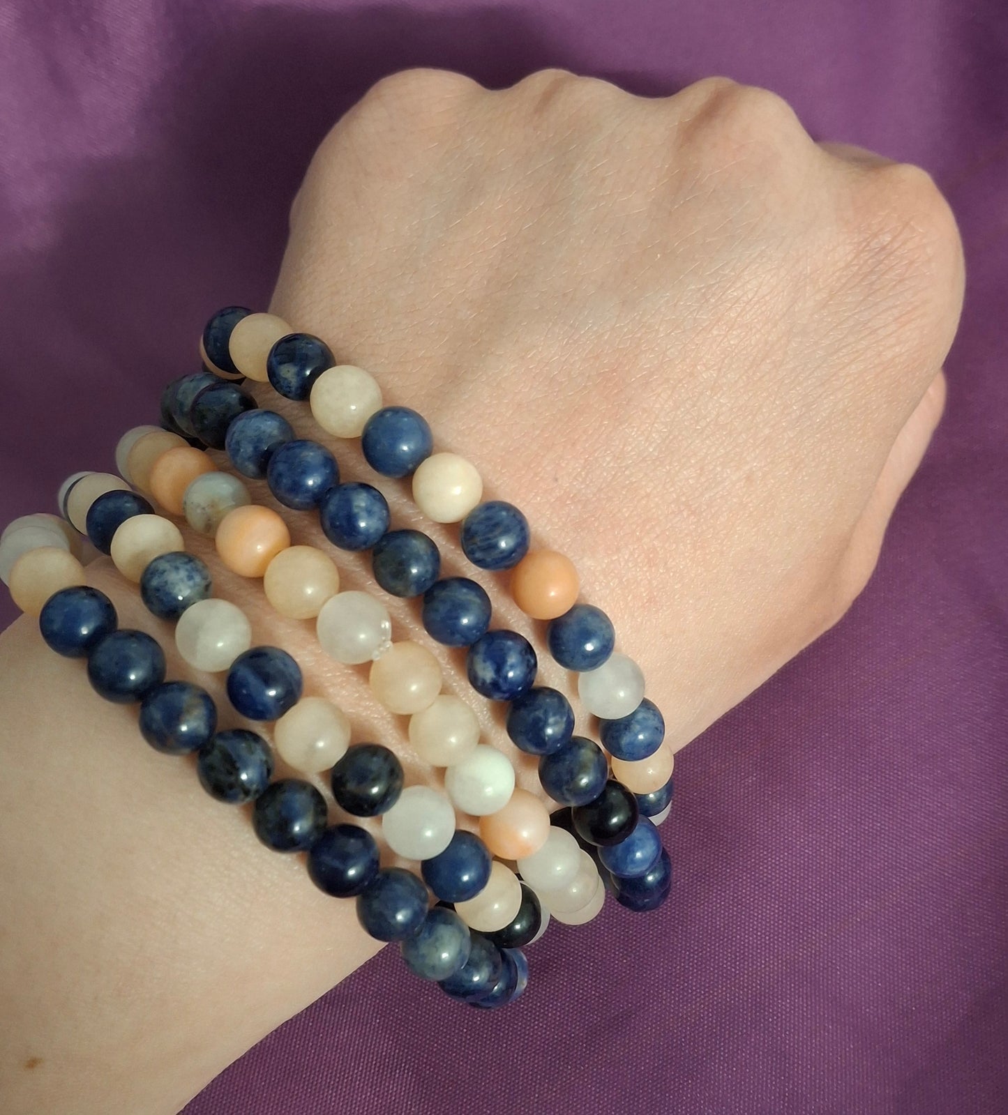 5pc Crystal Braclet Set