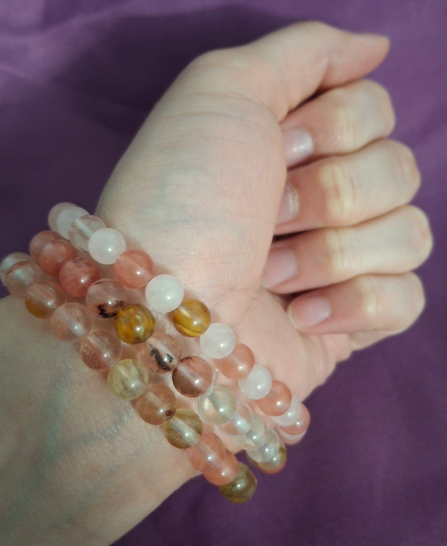 3pc Crystal bracelet Set