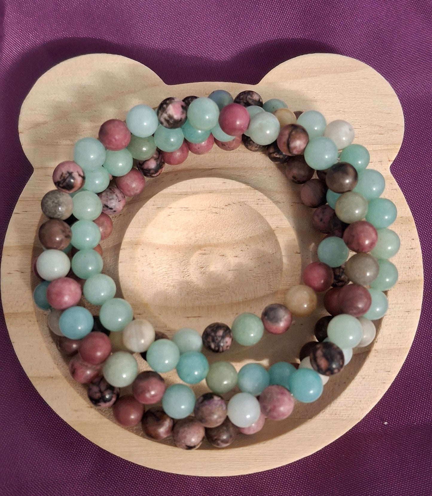 4pc Crystal Bracelet Set