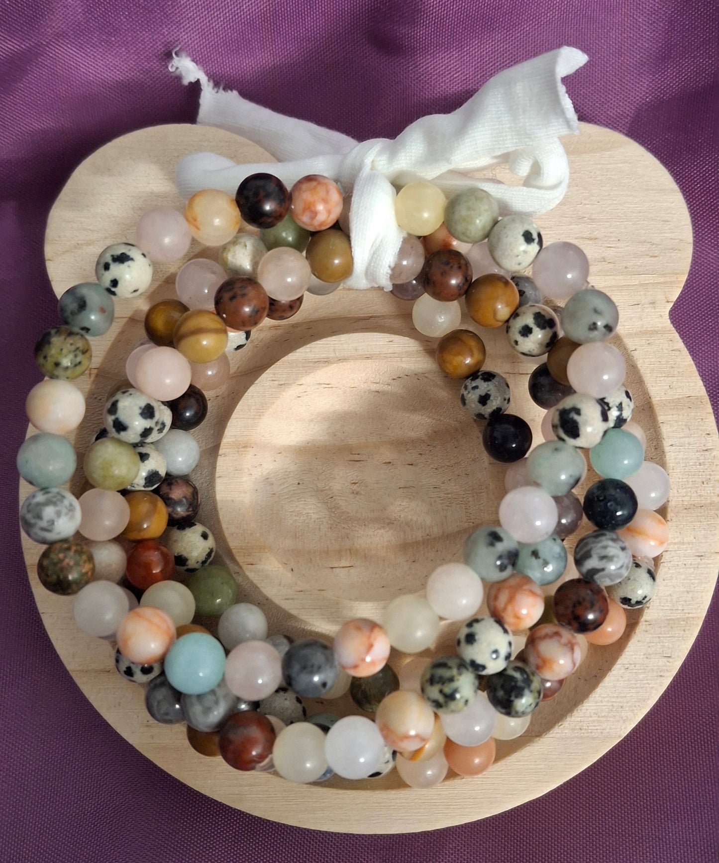 Handmade Natural Mixed Crystal Healing Bracelets