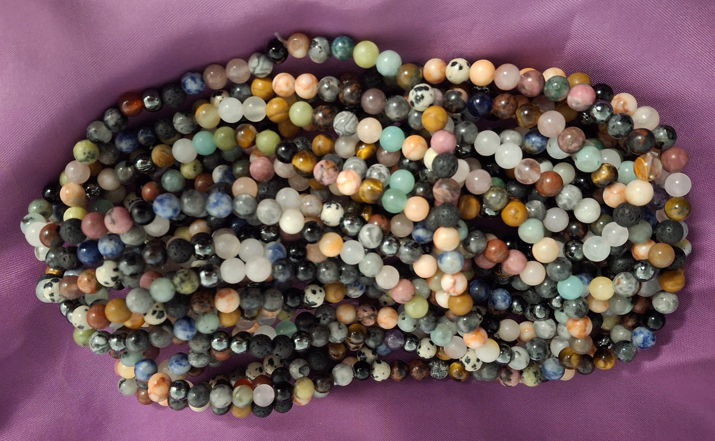 Handmade Natural Crystal Healing Necklace