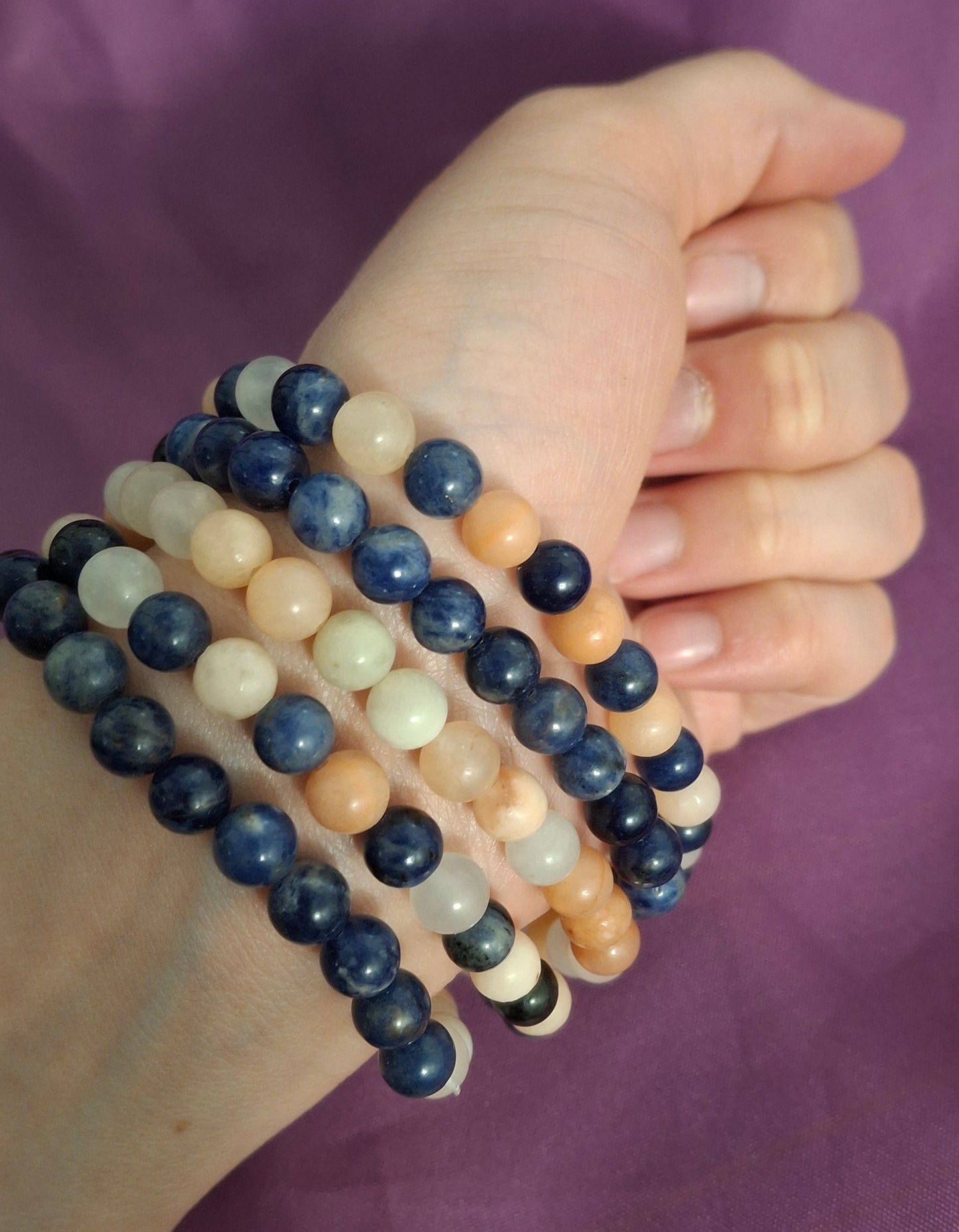 5pc Crystal Braclet Set