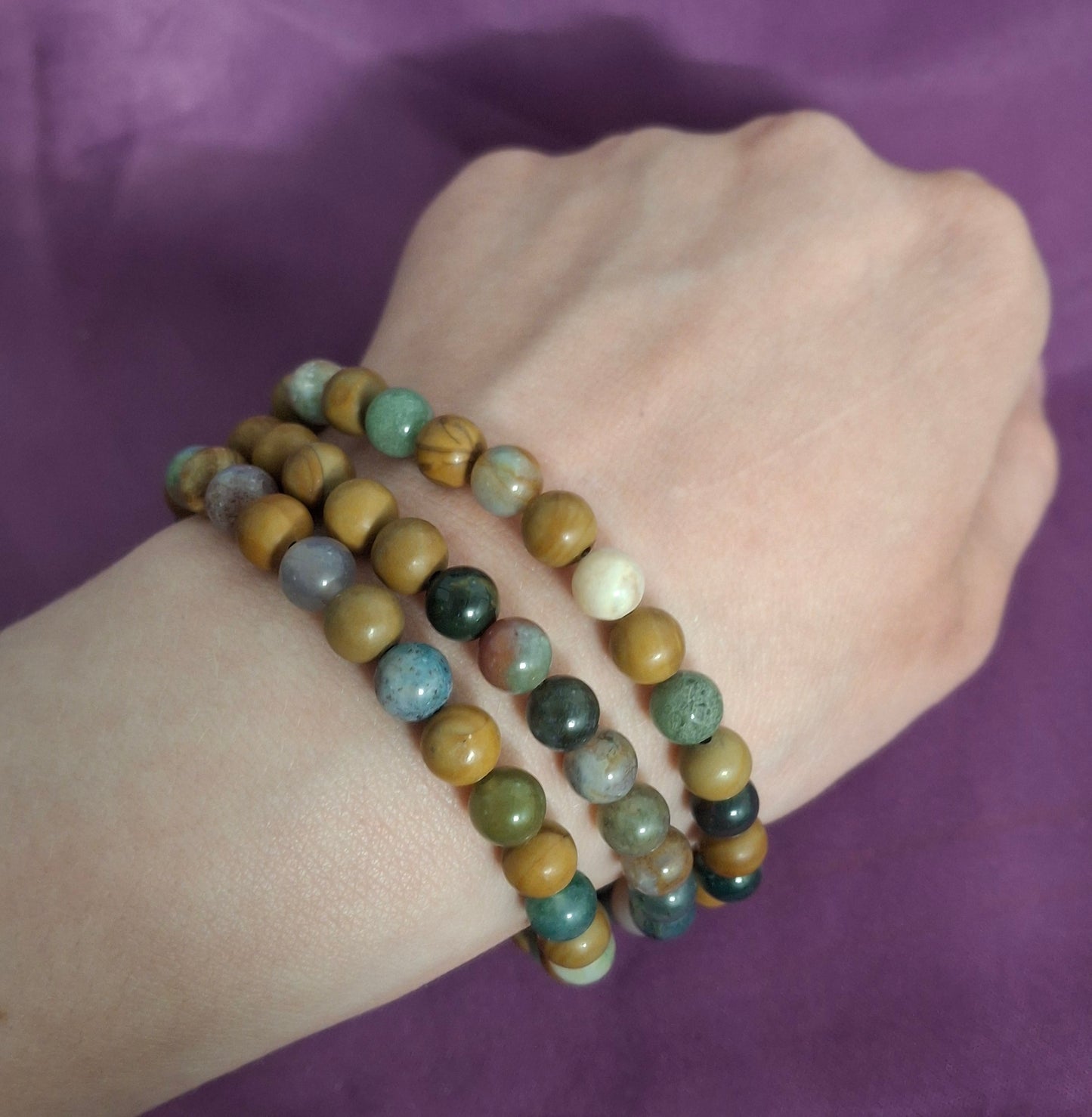 3pc Crystal bracelet Set