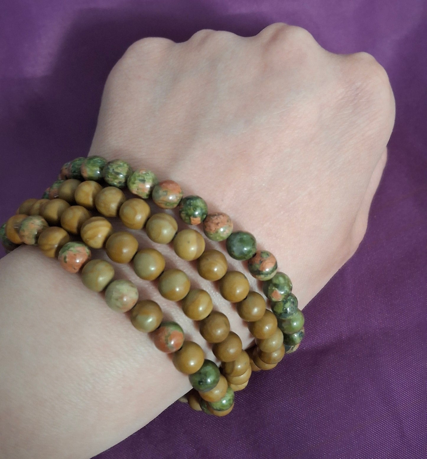 4pc Crystal Bracelet Set