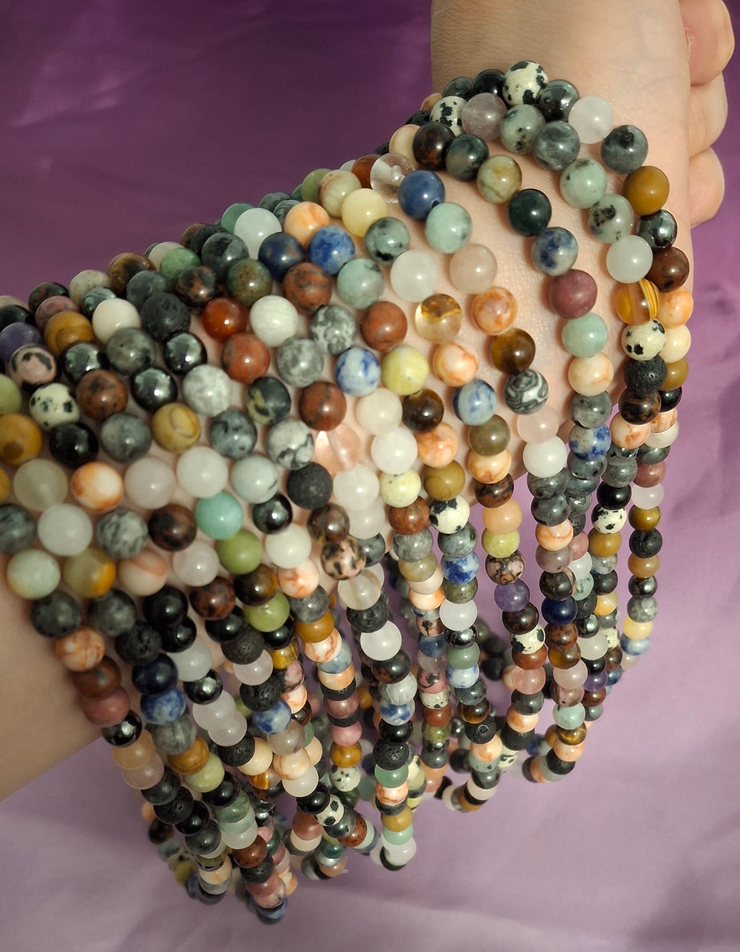 Handmade Natural Crystal Healing Necklace