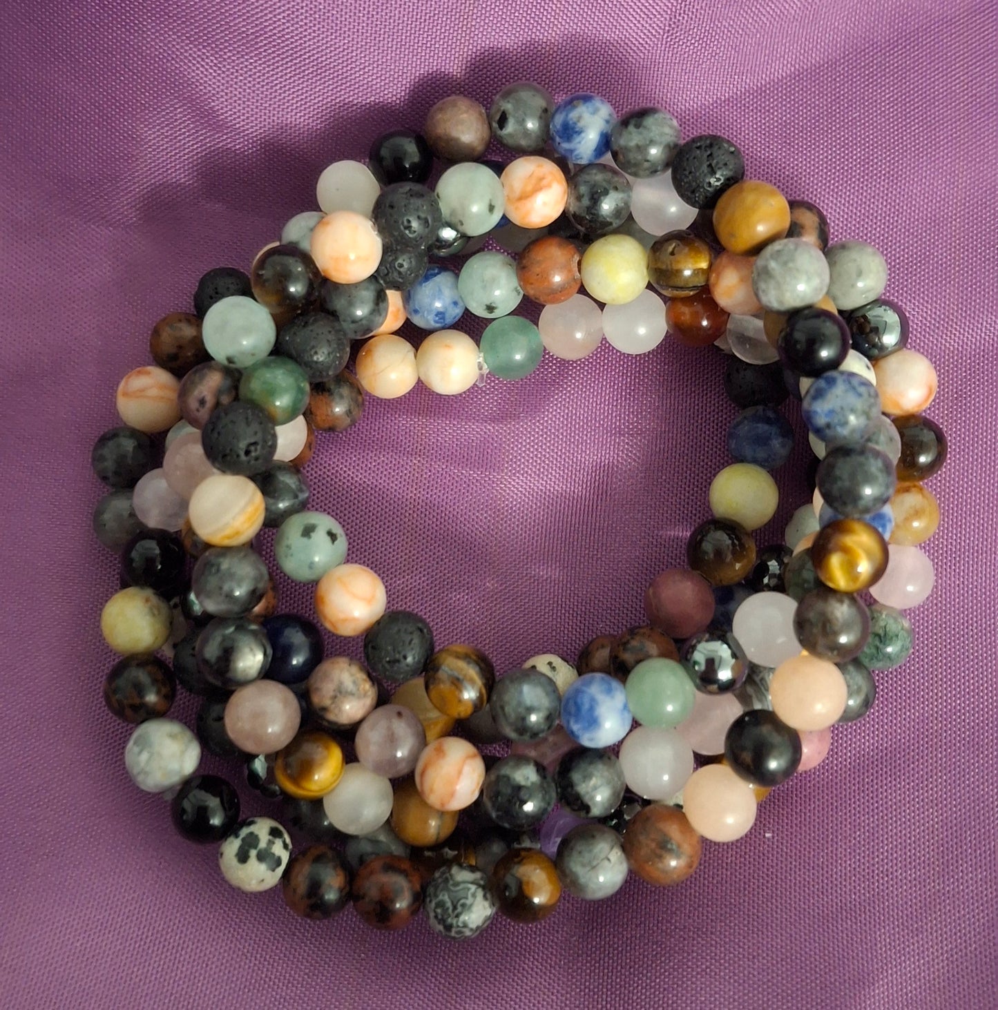 Handmade Natural Crystal Healing Necklace