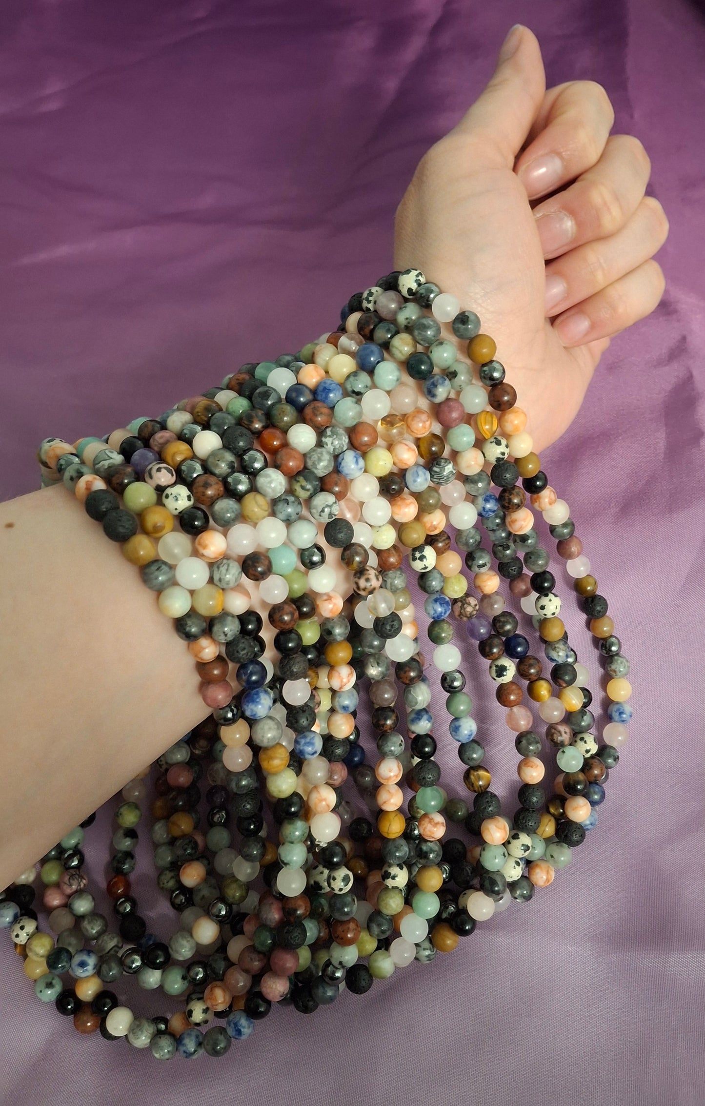 Handmade Natural Crystal Healing Necklace