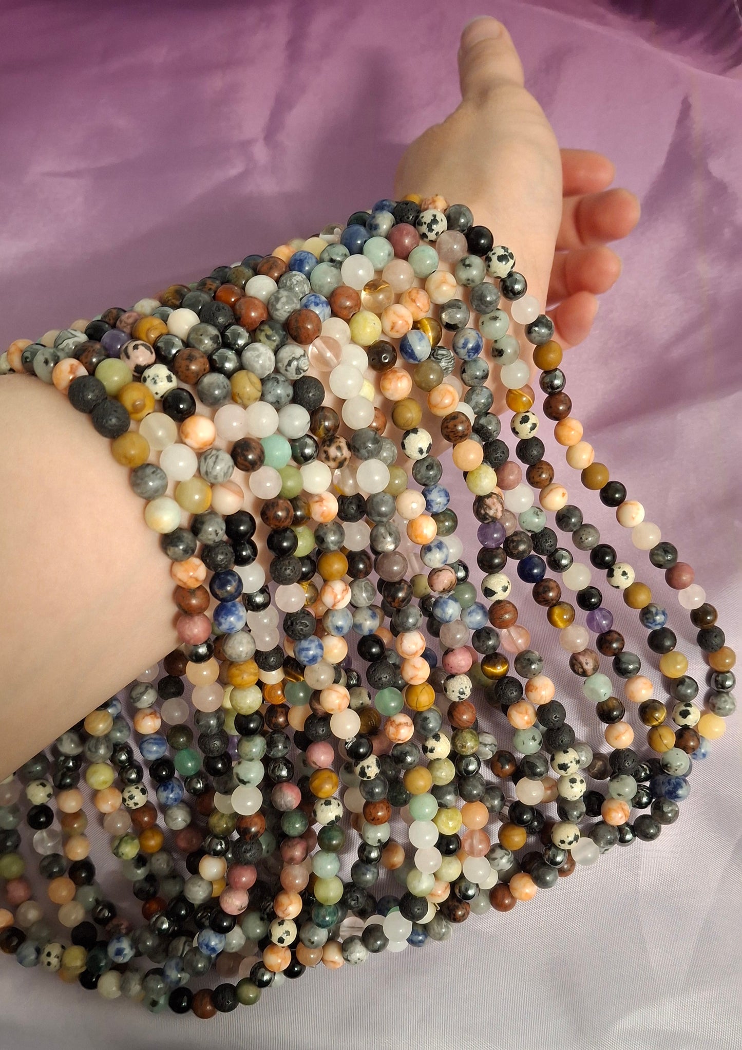 Handmade Natural Crystal Healing Necklace