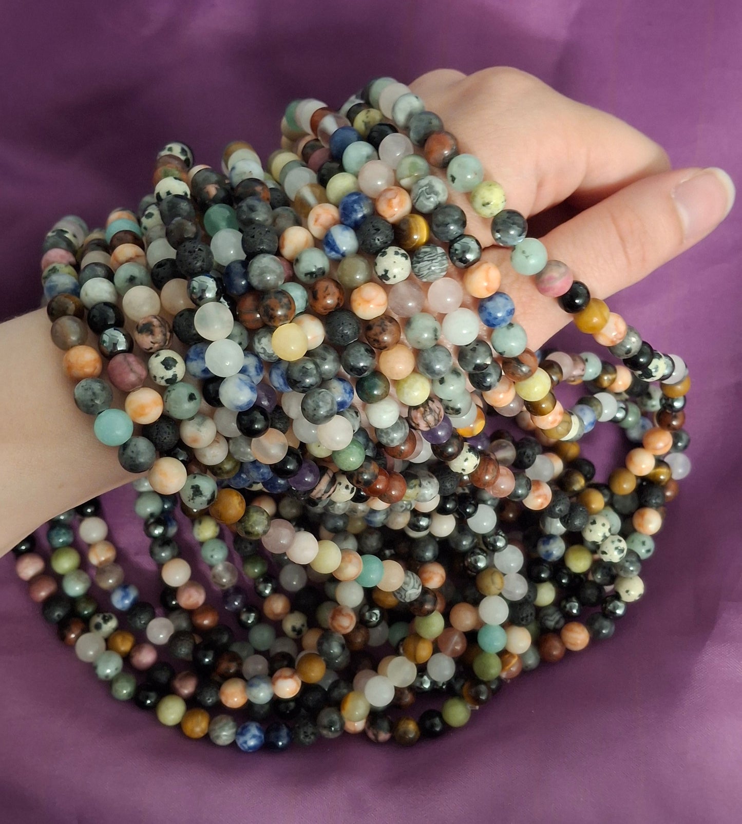 Handmade Natural Crystal Healing Necklace