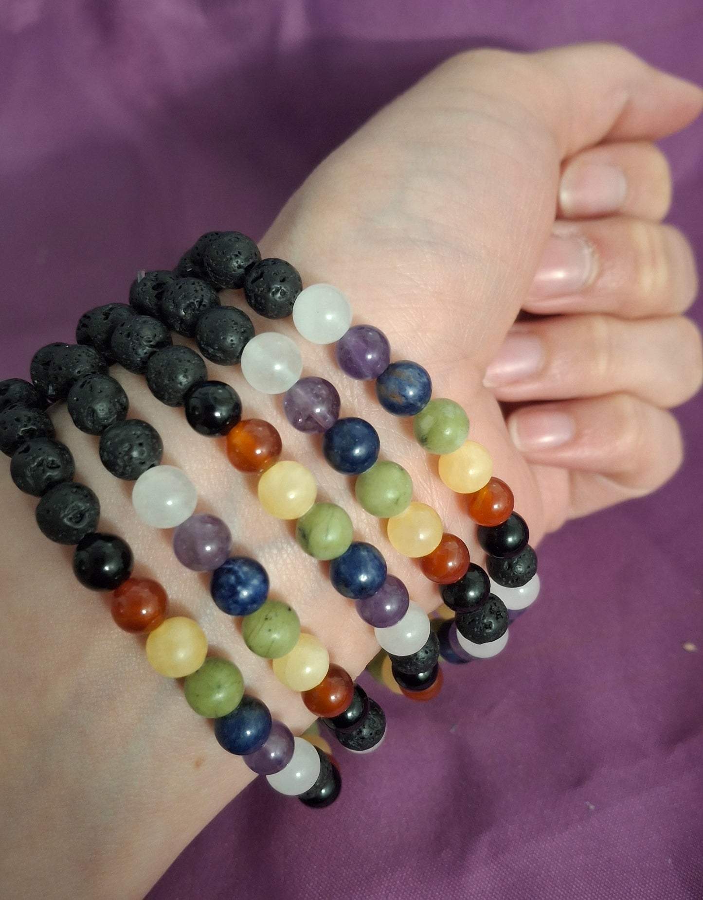 5pc Crystal Braclet Set