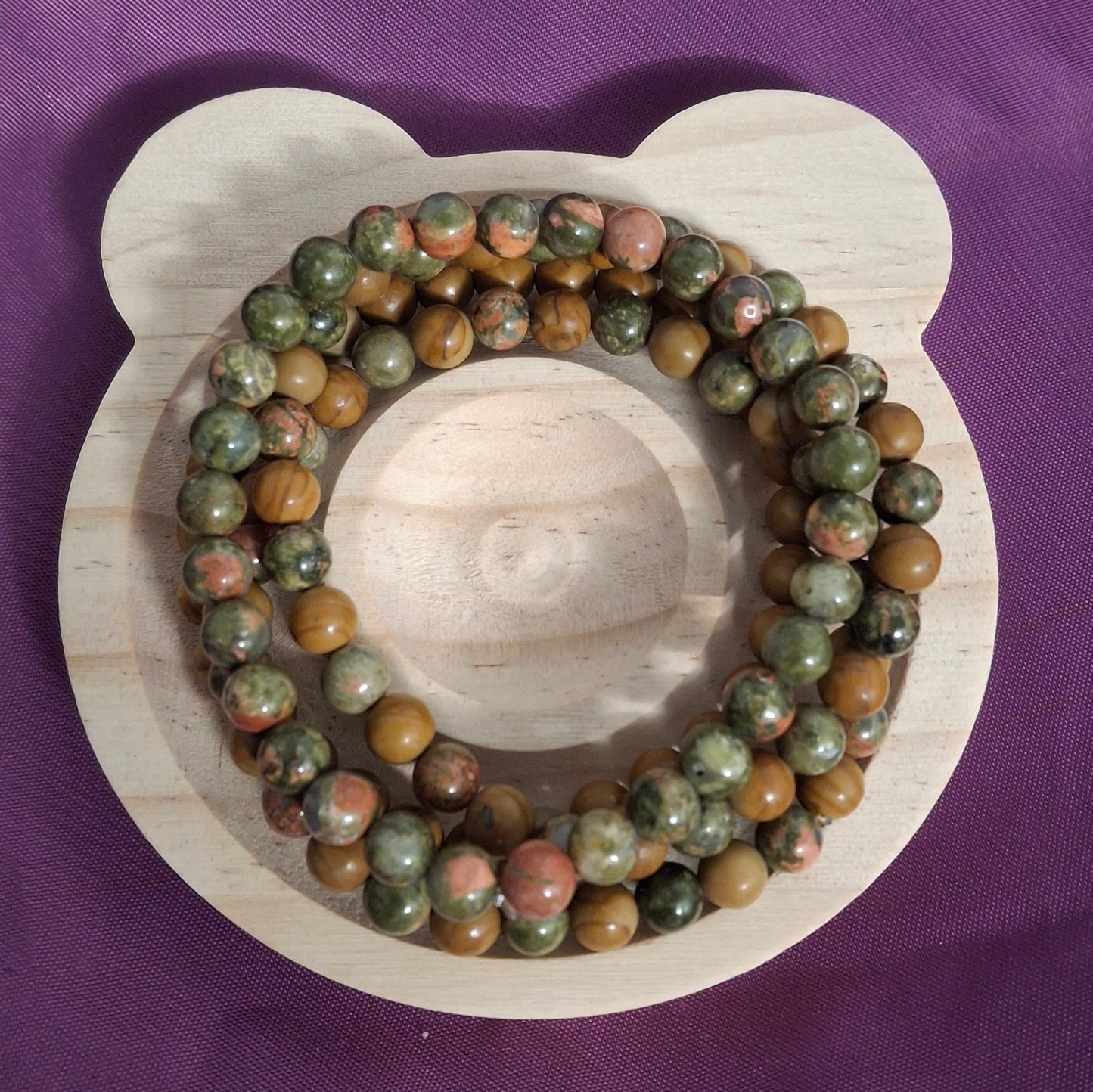 4pc Crystal Bracelet Set