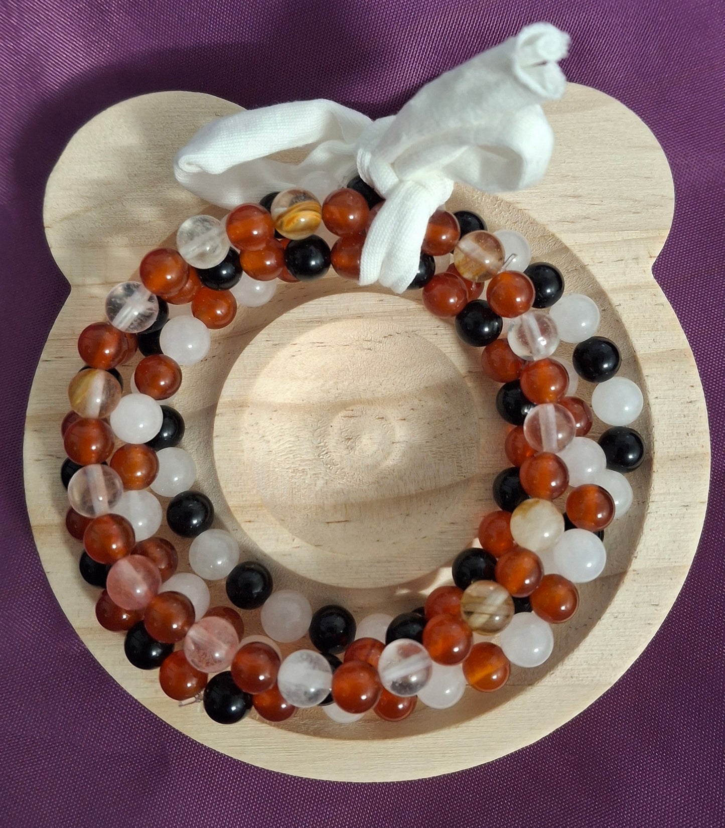 4pc Crystal Bracelet Set