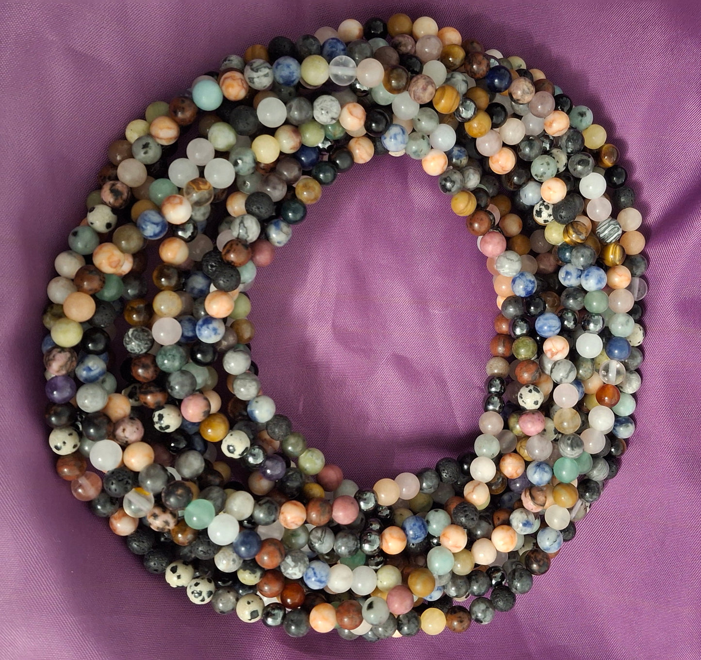 Handmade Natural Crystal Healing Necklace