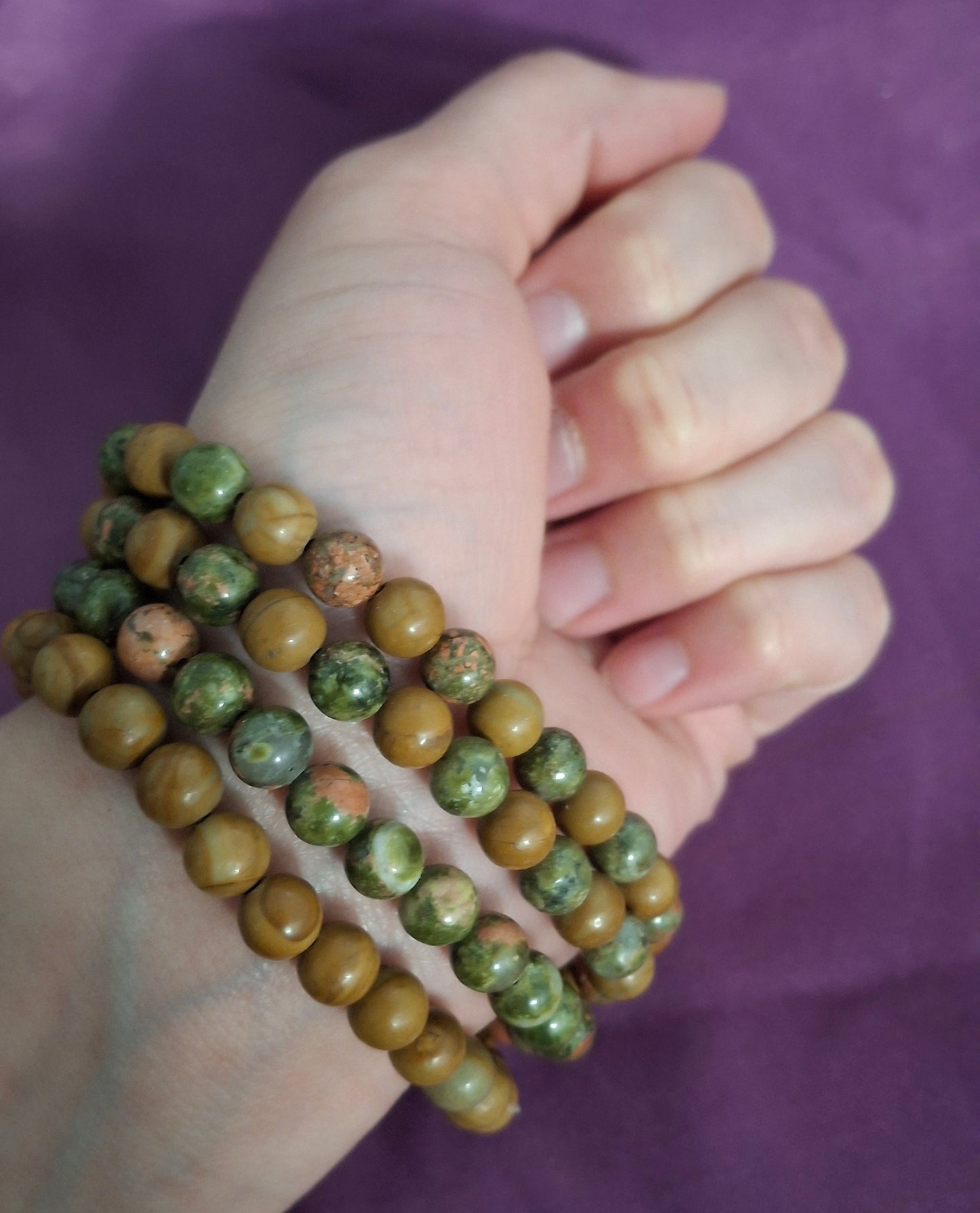 4pc Crystal Bracelet Set